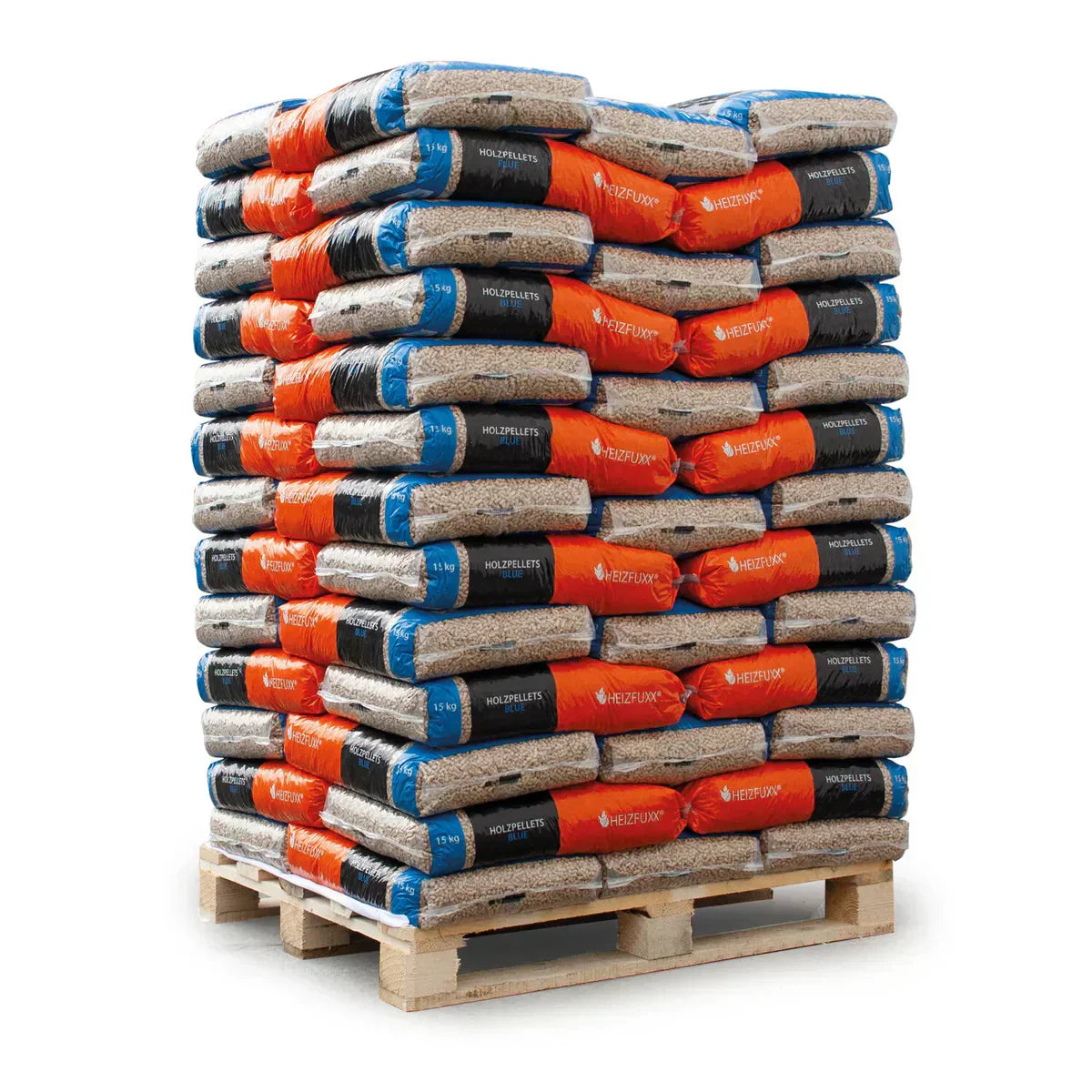 Holzpellets Sackware Heizpellets Pellet Brennholz 15kg x 65 Sack 975kg Palette